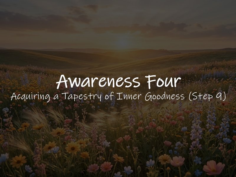 Awareness Four — Acquiring a Tapestry of Inner Goodness (Step 9)